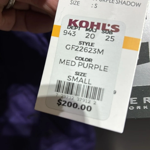 Gallery NY Waterproof Parka/winter coat,removable hood, zip/snap up, pockets - Picture 15 of 16